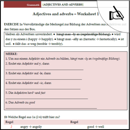 Adjectives and adverbs