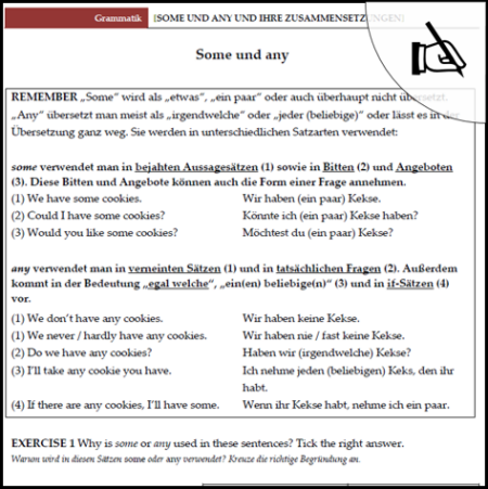 some und any